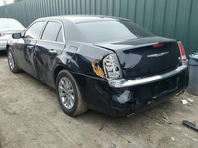 2C3CA5CG2BH596151 - 2011 CHRYSLER 300 LIMITE BLACK photo 3