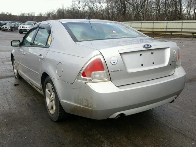 3FAHP07179R173790 - 2009 FORD FUSION SE SILVER photo 3