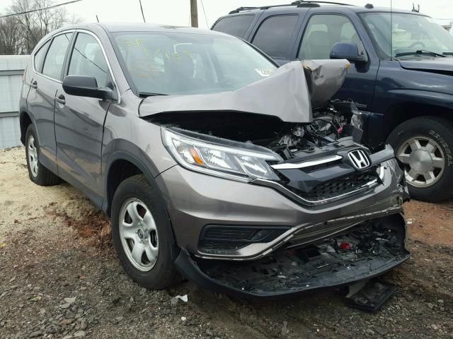 5J6RM4H34FL056882 - 2015 HONDA CR-V LX CHARCOAL photo 1