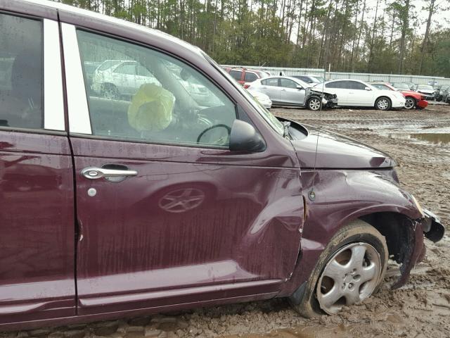 3C8FY4BB51T695720 - 2001 CHRYSLER PT CRUISER PURPLE photo 9