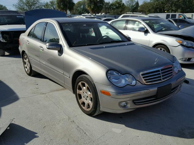 WDBRF84J35F583965 - 2005 MERCEDES-BENZ C 320 4MAT TAN photo 1