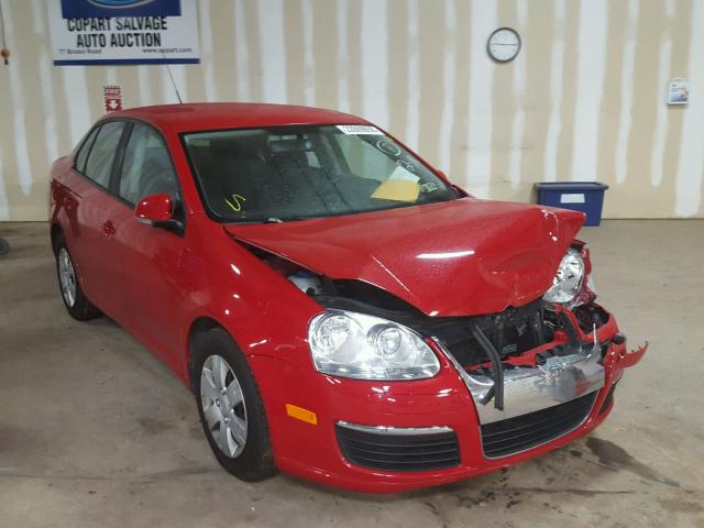 3VWGF71K07M176668 - 2007 VOLKSWAGEN JETTA RED photo 1