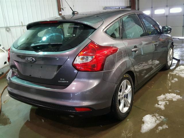 1FADP3K25DL237932 - 2013 FORD FOCUS SE GRAY photo 4