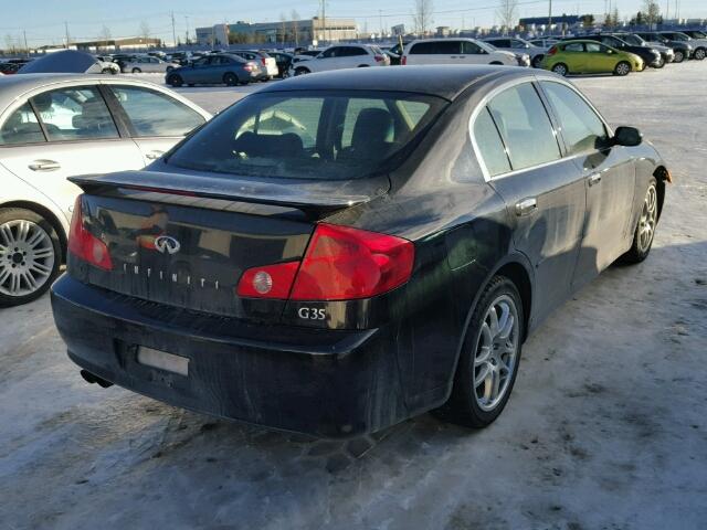 JNKCV51E36M511529 - 2006 INFINITI G35 BLACK photo 4