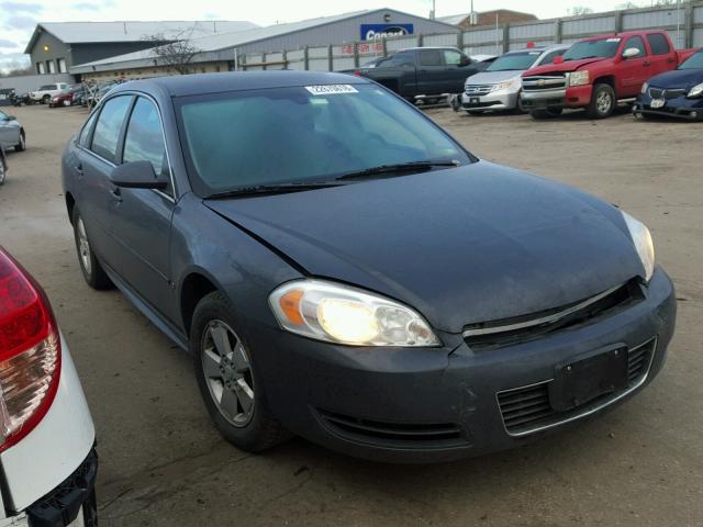 2G1WT57K491132520 - 2009 CHEVROLET IMPALA 1LT GRAY photo 1