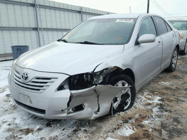 4T1BE46K28U219617 - 2008 TOYOTA CAMRY CE SILVER photo 2