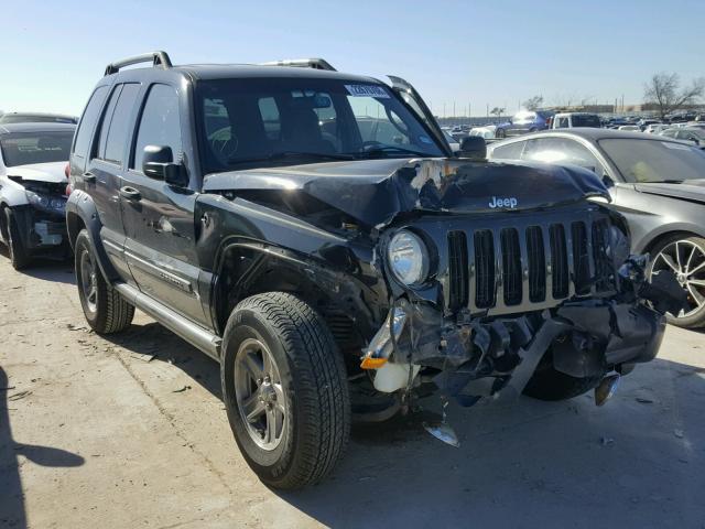 1J4GL38K25W526027 - 2005 JEEP LIBERTY RE BLACK photo 1