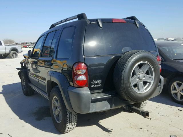 1J4GL38K25W526027 - 2005 JEEP LIBERTY RE BLACK photo 3