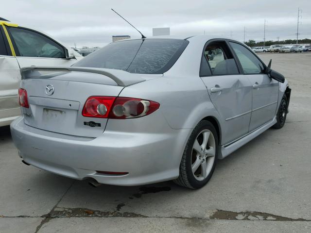 1YVHP80C355M21867 - 2005 MAZDA 6 I SILVER photo 4