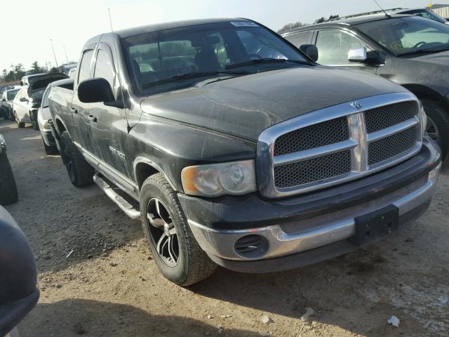 3D7HA18Z62G205237 - 2002 DODGE RAM 1500 BLACK photo 1