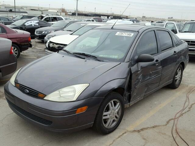 1FAFP34312W308649 - 2002 FORD FOCUS SE GRAY photo 2