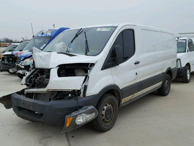 1FTYE1YM4GKA43661 - 2016 FORD TRANSIT T- WHITE photo 2