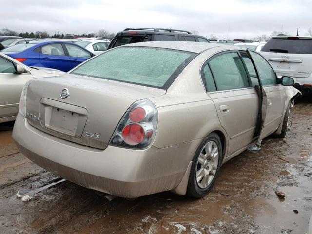 1N4AL11DX5C373724 - 2005 NISSAN ALTIMA S BEIGE photo 4