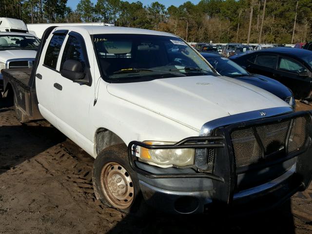 3D7KR28C15G752002 - 2005 DODGE RAM 2500 S WHITE photo 9