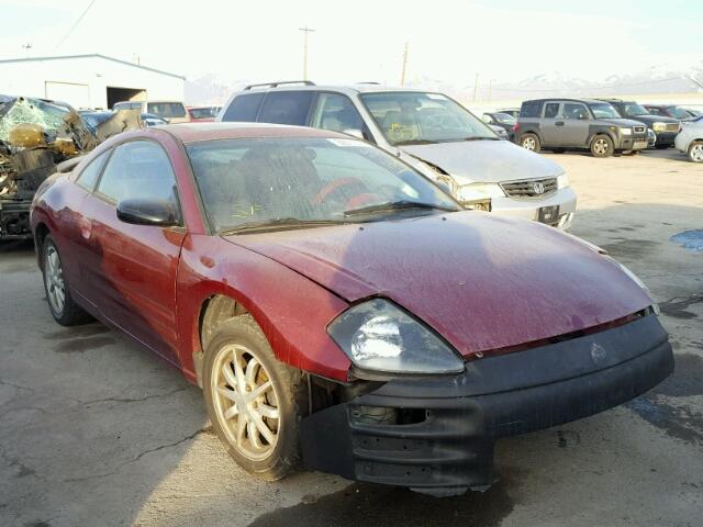 4A3AC44G6YE147462 - 2000 MITSUBISHI ECLIPSE GS RED photo 1