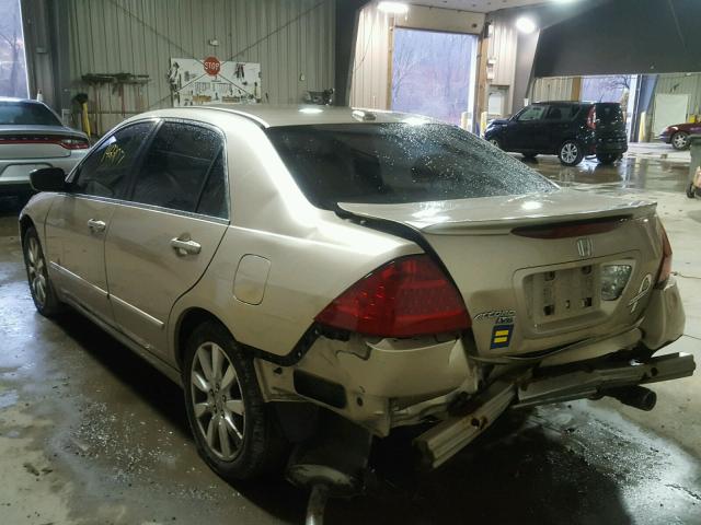 1HGCM66586A073712 - 2006 HONDA ACCORD EX GOLD photo 3