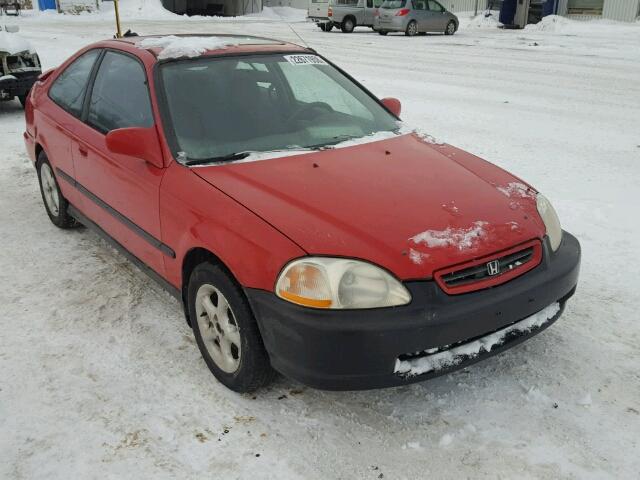 1HGEJ8122WL805976 - 1998 HONDA CIVIC SI RED photo 1