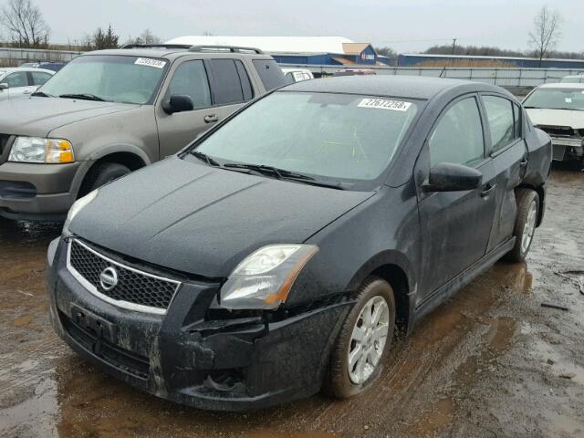 3N1AB6AP3BL619116 - 2011 NISSAN SENTRA 2.0 BLACK photo 2