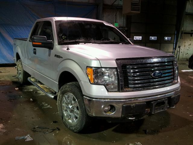 1FTEX1EM2BFD07351 - 2011 FORD F150 SUPER SILVER photo 1