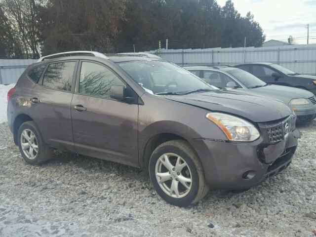 JN8AS58T68W018560 - 2008 NISSAN ROGUE S BROWN photo 1