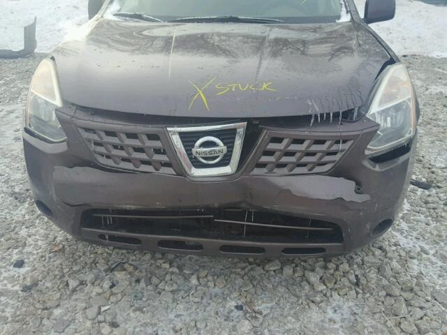 JN8AS58T68W018560 - 2008 NISSAN ROGUE S BROWN photo 9