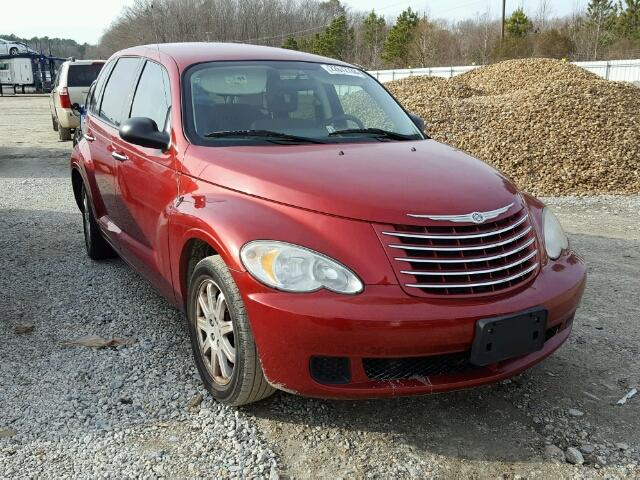 3A4FY58B27T588173 - 2007 CHRYSLER PT CRUISER RED photo 1