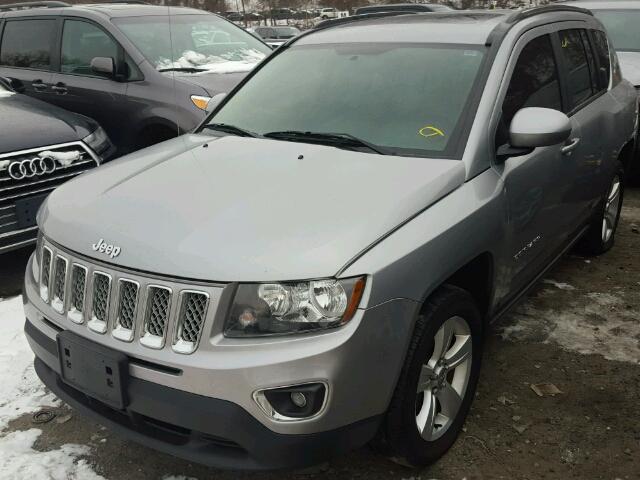 1C4NJDEB1FD184581 - 2015 JEEP COMPASS LA SILVER photo 2