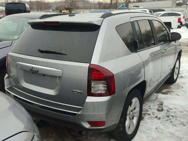 1C4NJDEB1FD184581 - 2015 JEEP COMPASS LA SILVER photo 4