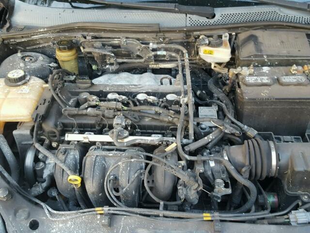 3FAFP31N95R156777 - 2005 FORD FOCUS ZX3 BLACK photo 7