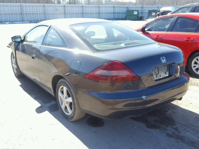 1HGCM72613A014873 - 2003 HONDA ACCORD EX CHARCOAL photo 3