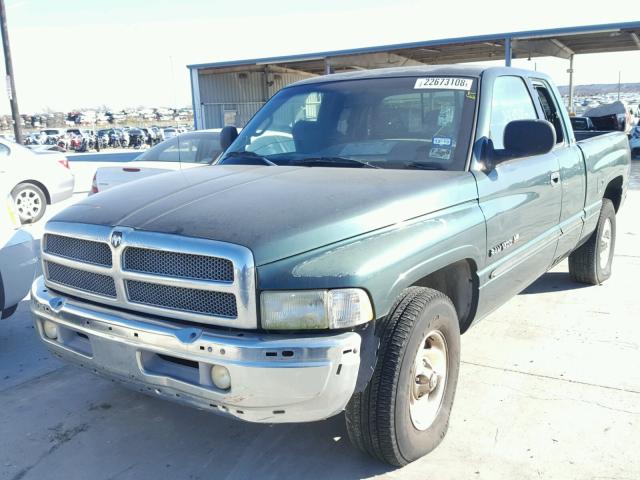 3B7HC13Z01G247042 - 2001 DODGE RAM 1500 GREEN photo 2