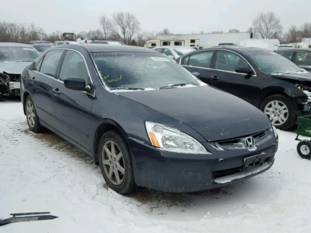 1HGCM66543A057549 - 2003 HONDA ACCORD EX BLUE photo 1