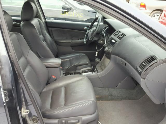 1HGCM66543A057549 - 2003 HONDA ACCORD EX BLUE photo 5