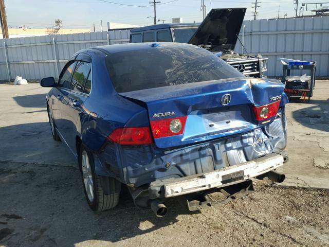 JH4CL96956C001102 - 2006 ACURA TSX BLUE photo 3