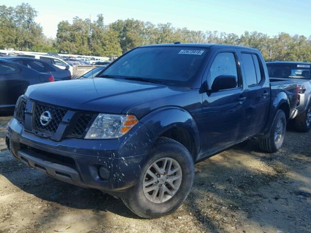 1N6AD0ER1FN764643 - 2015 NISSAN FRONTIER S BLUE photo 2