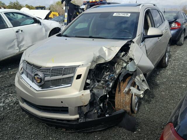 3GYFNKE65BS523797 - 2011 CADILLAC SRX PREMIU BEIGE photo 2