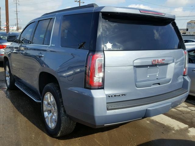 1GKS1AKC0FR670921 - 2015 GMC YUKON SLE GRAY photo 3