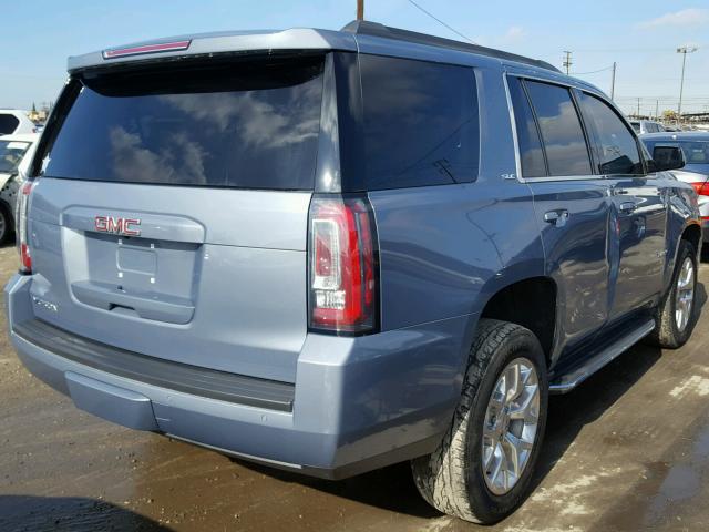 1GKS1AKC0FR670921 - 2015 GMC YUKON SLE GRAY photo 4