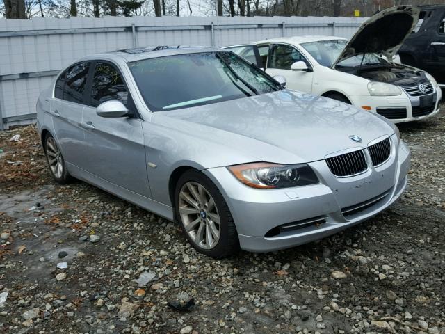 WBAVB73527PA86123 - 2007 BMW 335 I SILVER photo 1