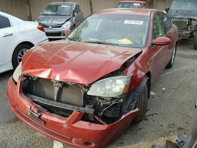 1N4AL11D56C200081 - 2006 NISSAN ALTIMA S RED photo 2