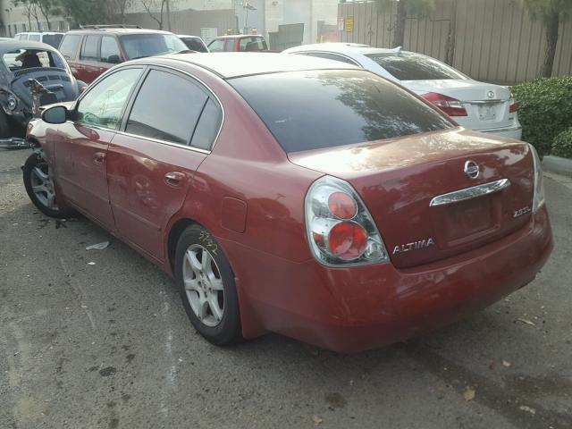 1N4AL11D56C200081 - 2006 NISSAN ALTIMA S RED photo 3