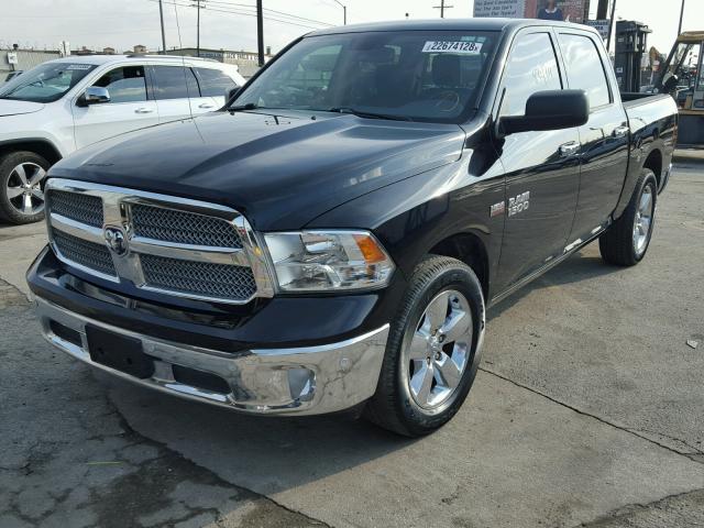 1C6RR6LT6ES121818 - 2014 RAM 1500 SLT BLACK photo 2