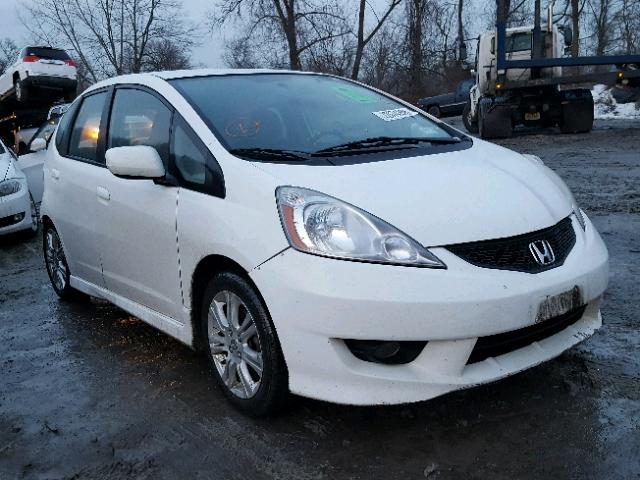 JHMGE8G4XAC034260 - 2010 HONDA FIT SPORT WHITE photo 1