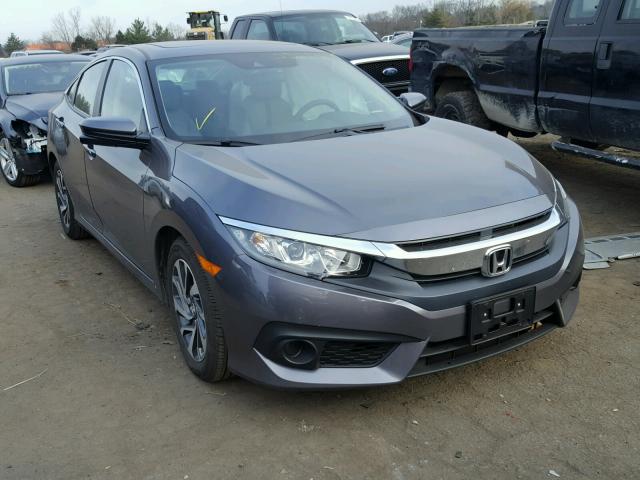 19XFC2F80GE219472 - 2016 HONDA CIVIC EX GRAY photo 1