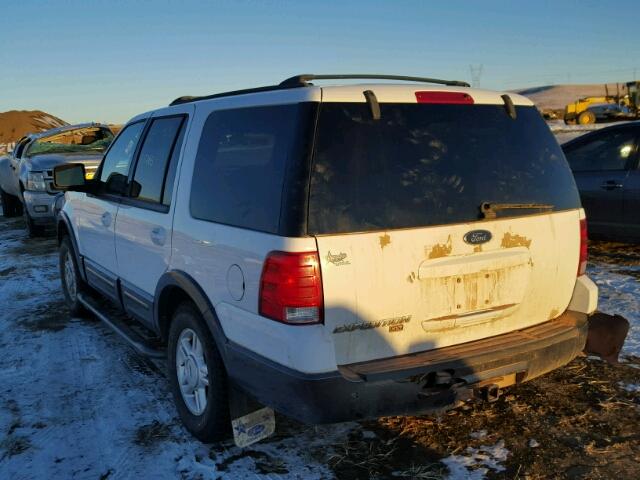 1FMPU16L74LB55672 - 2004 FORD EXPEDITION WHITE photo 3