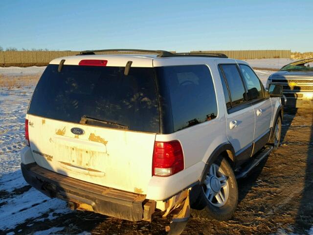 1FMPU16L74LB55672 - 2004 FORD EXPEDITION WHITE photo 4