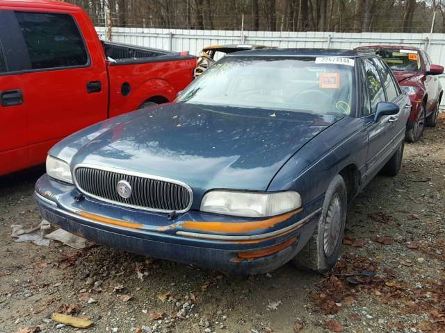 1G4HR52K8VH572099 - 1997 BUICK LESABRE LI GREEN photo 2