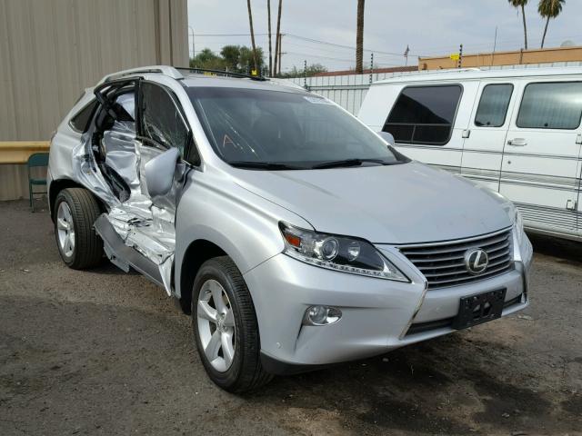 JTJBK1BA6F2476004 - 2015 LEXUS RX 350 SILVER photo 1