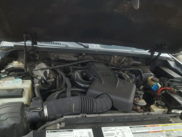 1FMZU34E5XZA69965 - 1999 FORD EXPLORER BLACK photo 7