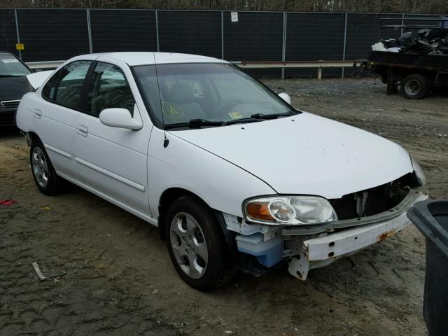 3N1CB51D64L890750 - 2004 NISSAN SENTRA 1.8 WHITE photo 1